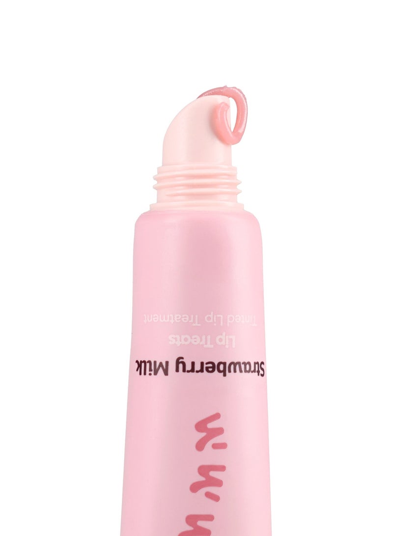 Mother Naked Strawberry Milk Lip Treat XL | 18ml | Creamy Soft Pink Glossy Tint | Strawberry Milkshake Flavour | Suitable For Mixing With Other Tints | Vitamin E - Image 3